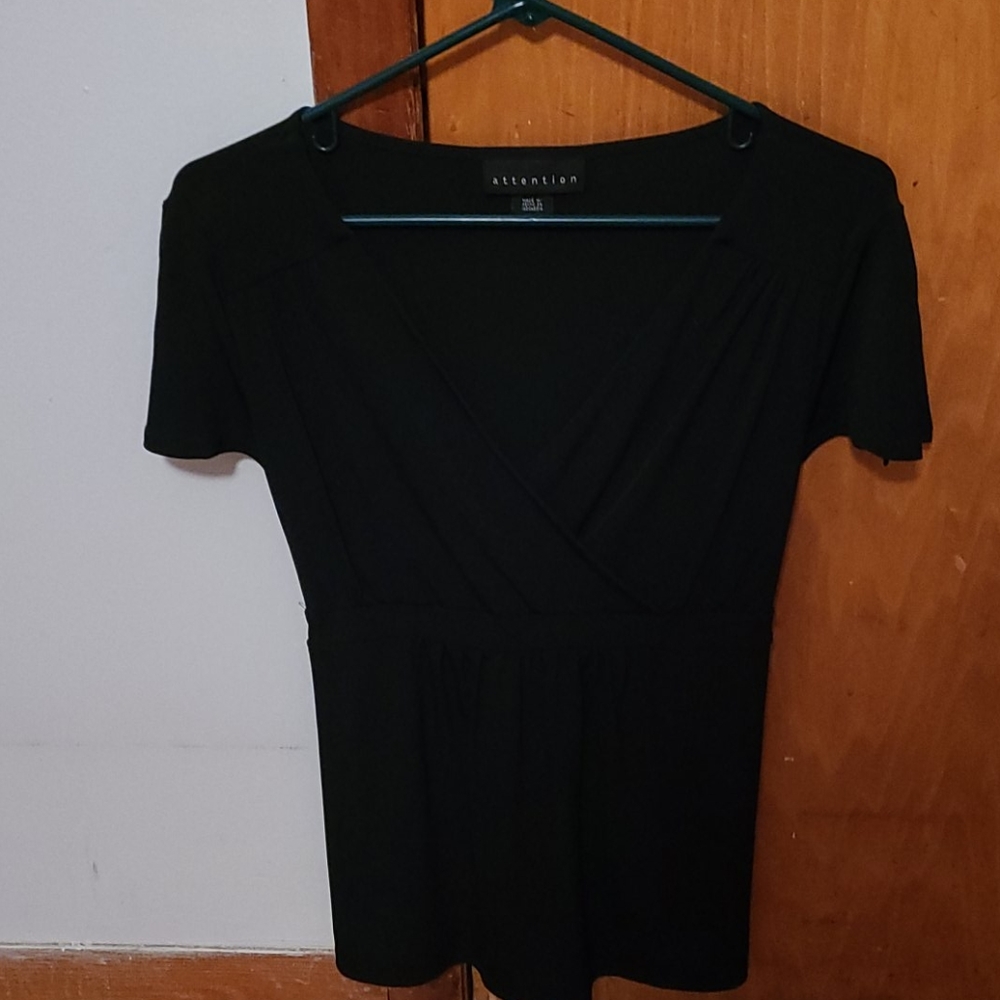 Black V neck
